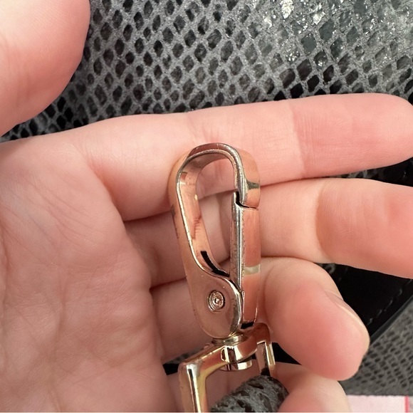 Kate Spade Parliament Square Exotic Savannah Satchel Bag In Snakeskin - Picture 3 of 16